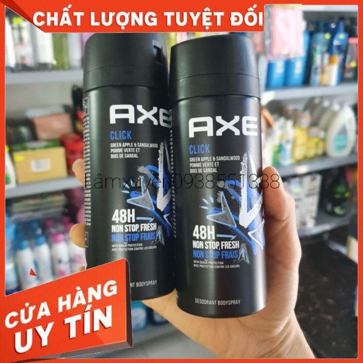 Xịt khử mùi AXE 150ml 48h dành cho nam giới Khử mùi hiệu quả,Giảm tiết mồ hôi Mùi hương đầy nam tính thu hút