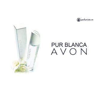 Nước hoa avon pur blanca.