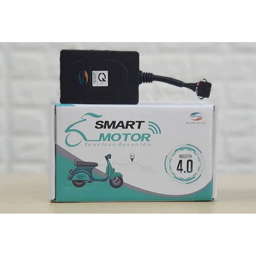 Thiết bị SMART MOTOR W1 VIETTEL chống trộm, định vị, theo dõi xe máy, tặng kèm sim miễn phí cước 6 tháng