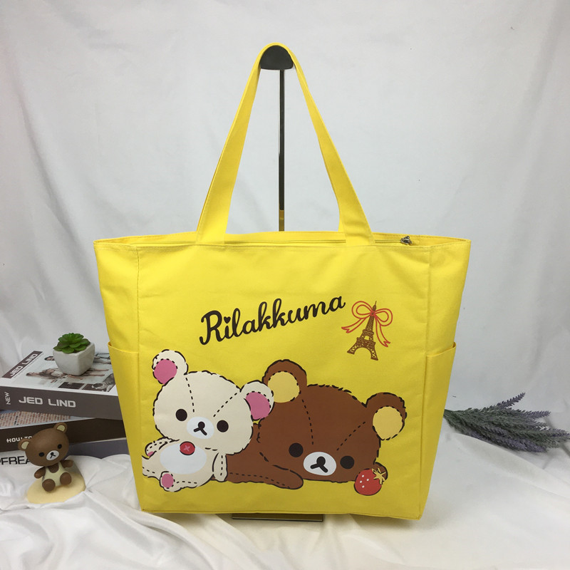 Túi tote Chống Thấm Nước In Họa Tiết Hoạt Hình Tiện Dụng KN3305