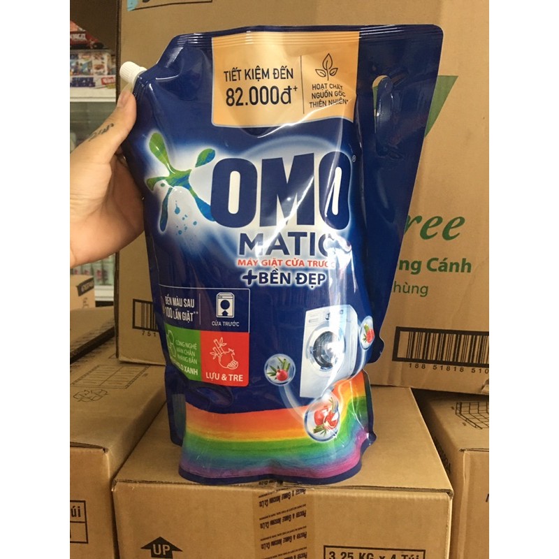 Nước giặt OMO Matic Giữ Màu cho máy giặt cửa trước 3,6kg