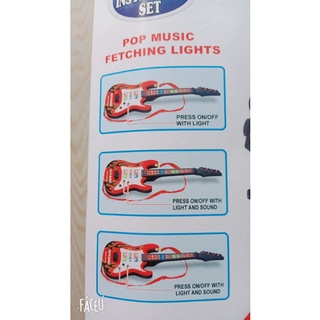 đồ chơi đàn guitar cho bé( có tặng pin)