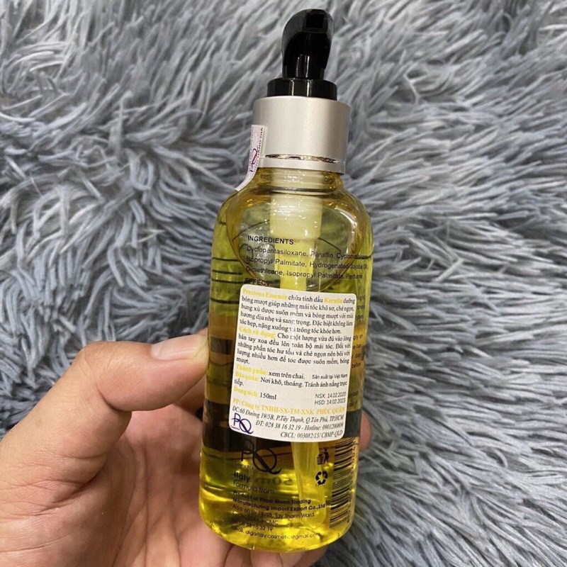 SERUM DƯỠNG TÓC ALGO VÀNG 150ml