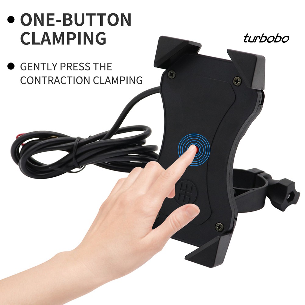 Giá Đỡ Điện Thoại Gắn Tay Lái Xe Mô Tô Đa Năng Tiện Lợi