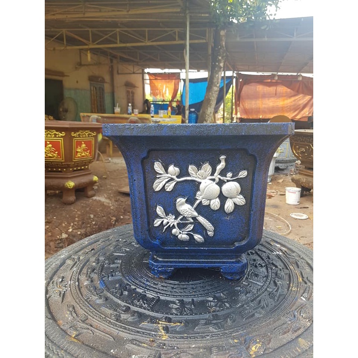 Khuôn đúc chậu cảnh vuông 35