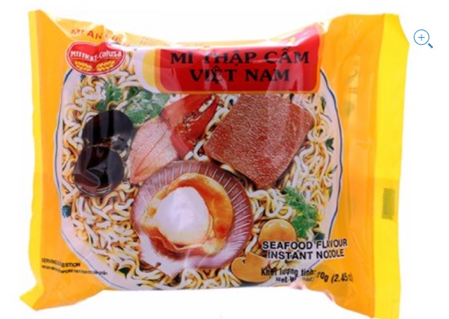 Mì Miliket hương vị Thập cẩm gói 70g