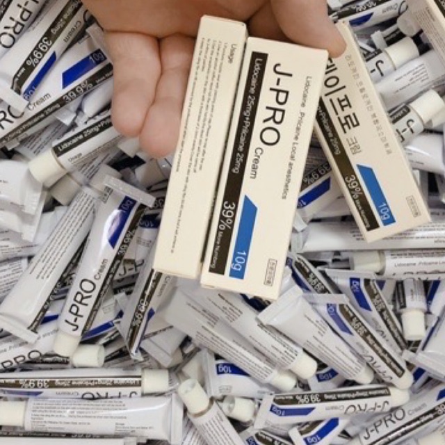 J pro 39% lăn kim , phun xăm an toàn hiệu quả tuýp 10g