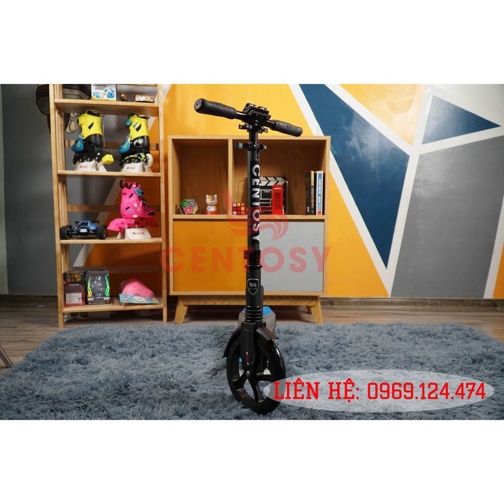 Xe Trượt Scooter Người Lớn Centosy A7 - Đen khuyến mãi