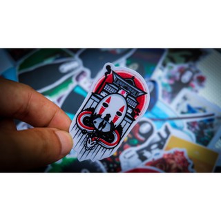 Combo 25 - 100 sticker chủ đề Vô Diện (Kaonashi)