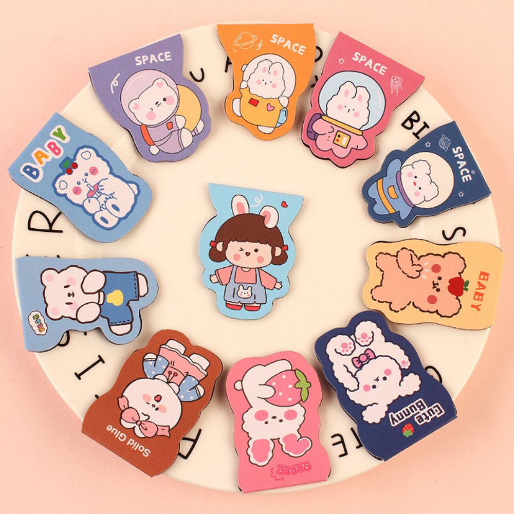 Bookmark mẫu Hoạt hình nam châm Pison, kẹp đánh dấu trang sách xinh xắn - VPP020 - 01 cái