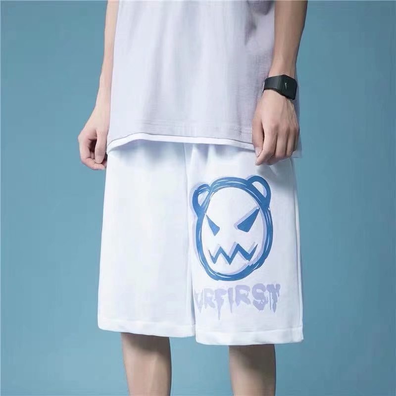 Quần Short Ống Rộng Thời Trang Mùa Hè Dành Cho Nam Size M-8XL