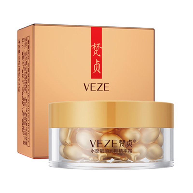 HỘP 30 VIÊN SERUM  DƯỠNG DA VEZE mẫu mới