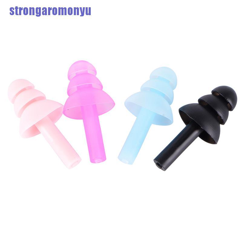 Bộ 4 Nút Bịt Tai Chống Ngáy Bằng Silicone Dùng Khi Ngủ