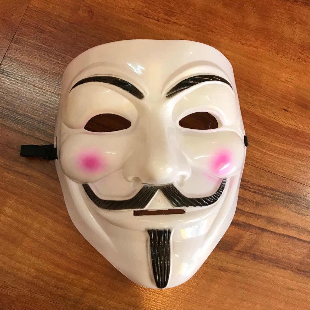 Mặt Nạ Hacker Trắng | Shopee Việt Nam