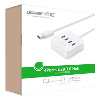 Hub usb ugreen 30202 4 cổng usb 3.0 chính hãng