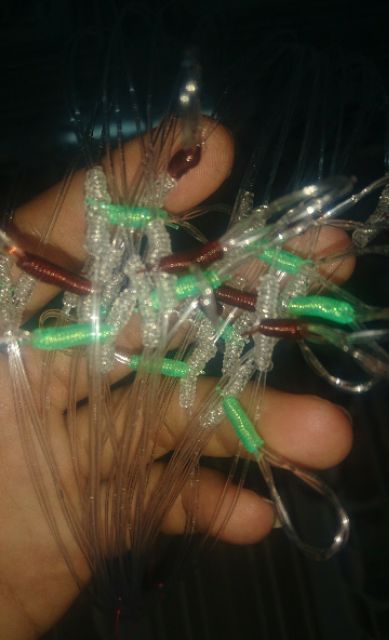 Chùm nho câu cá 4 lưỡi size số 18