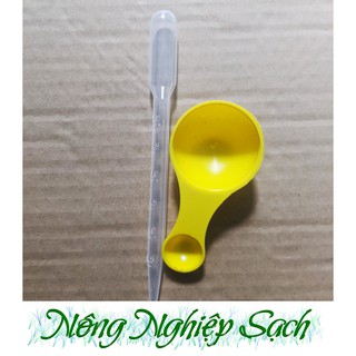 Dụng cụ đong chiết phân thuốc - Muỗng, ống bóp đong chiết phân thuốc