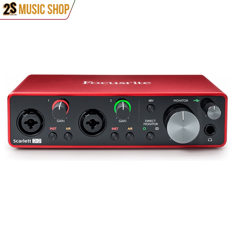 Soundcard Thu Âm SCARLETT 2i2 3rd – Focusrite
