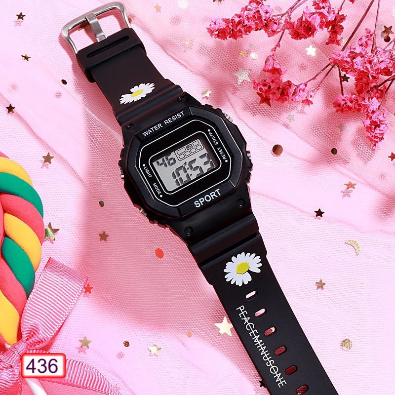 Đồng Hồ Thể Thao Nam Nữ Sport 436 Thời Trang Siêu Hot - Hazo