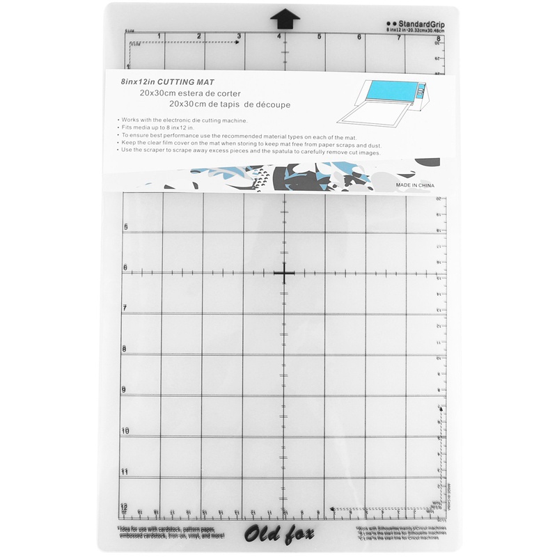 Set 6 Tấm Thảm Cắt Dán Thay Thế Có Vạch Chia 8 X 12-Inch