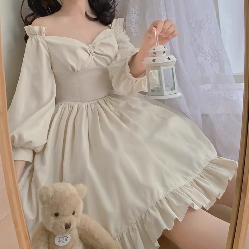 Đầm / Váy Lolita phong cách Pháp BRAND Creamcat