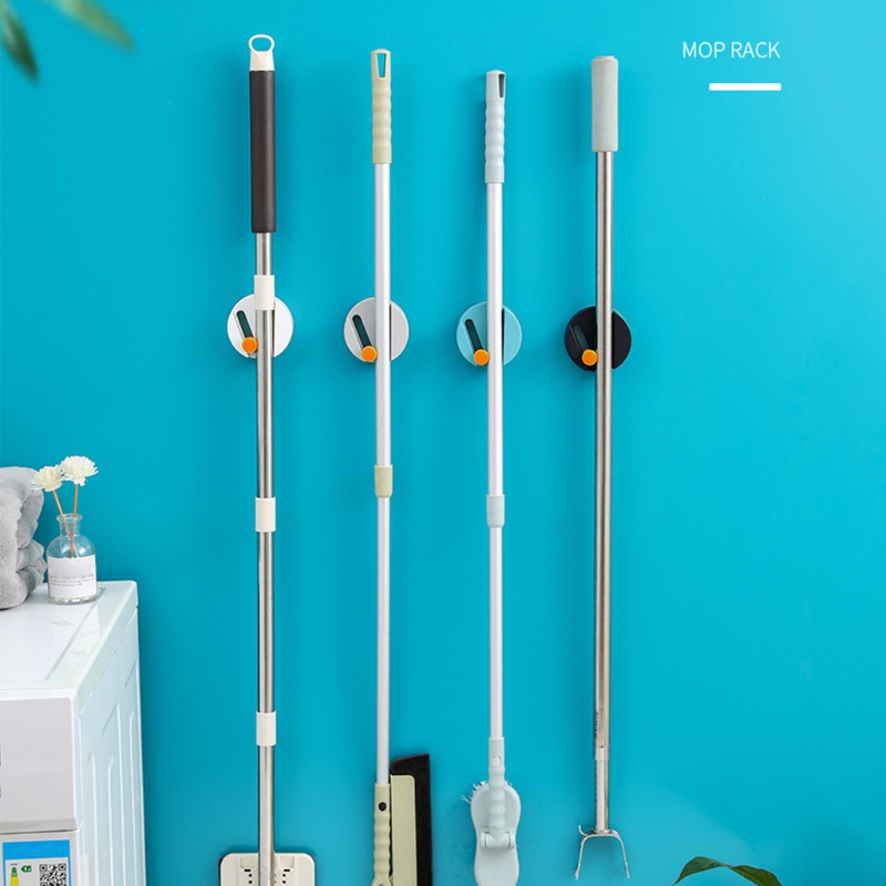 Giá Đỡ Cây Lau Nhà Gắn Tường Tùy Chỉnh Tiện Dụng Cho Nhà Bếp / Phòng Tắm