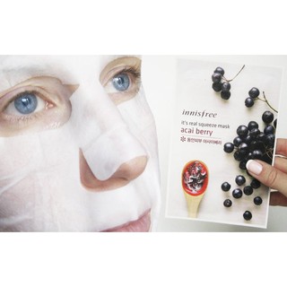 MẶT NẠ MIẾNG GIẤY INNISFREE ITS REAL SQUEEZE MASK - BEBEAU