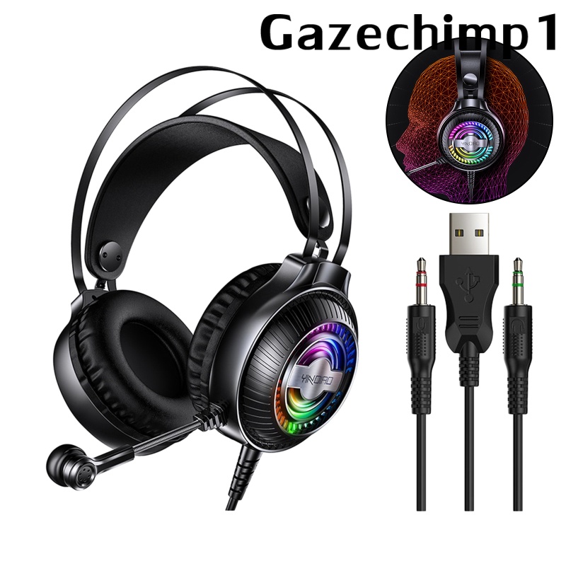 [GAZECHIMP1]Q4 Bass Stereo Over Ear Gaming Headset Headset for Gamer Soft Earmuffs