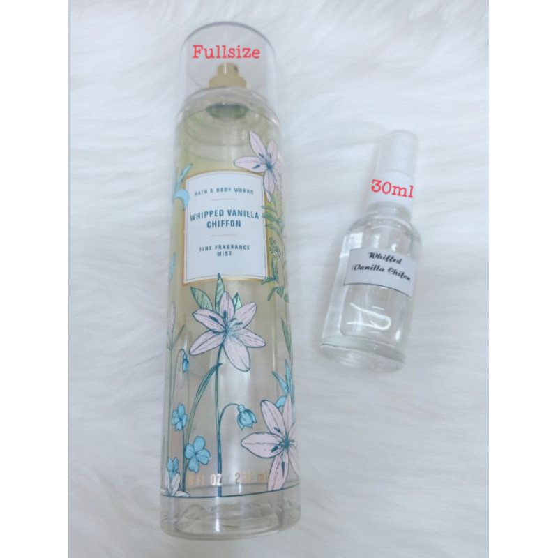 (30ML)XỊT THƠM WHIPPED VANILLA BATH AND BODYWORKS