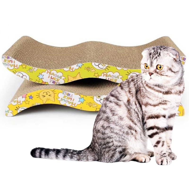 Bàn Cào Móng Cho Mèo Có Catnip Hình Chuột - Leon Pet Store