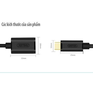 CÁP OTG USB TYPE C SANG USB 3.0 UNITEK YC476