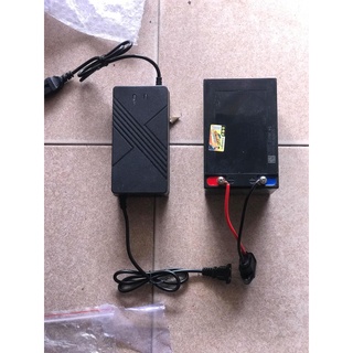Bình acc quy 12v + sạc