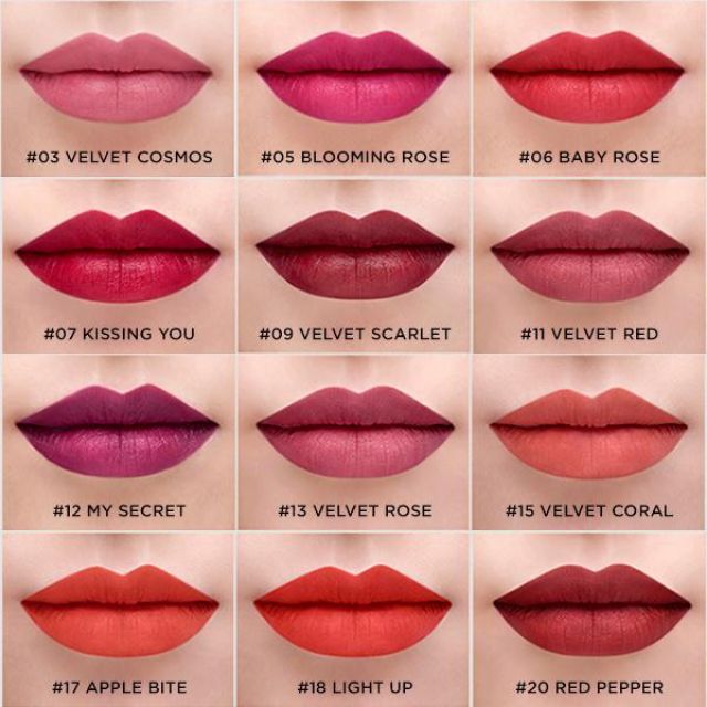 Son bút chì sáp Mamonde Intense nhiều màu | BigBuy360 - bigbuy360.vn