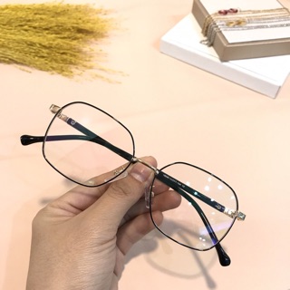 Kính gọng Mắt vuông Kim loại KOREA Cao cấp - 0K18049