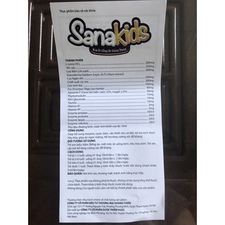 Sanakids hỗ trợ trẻ ăn ngon