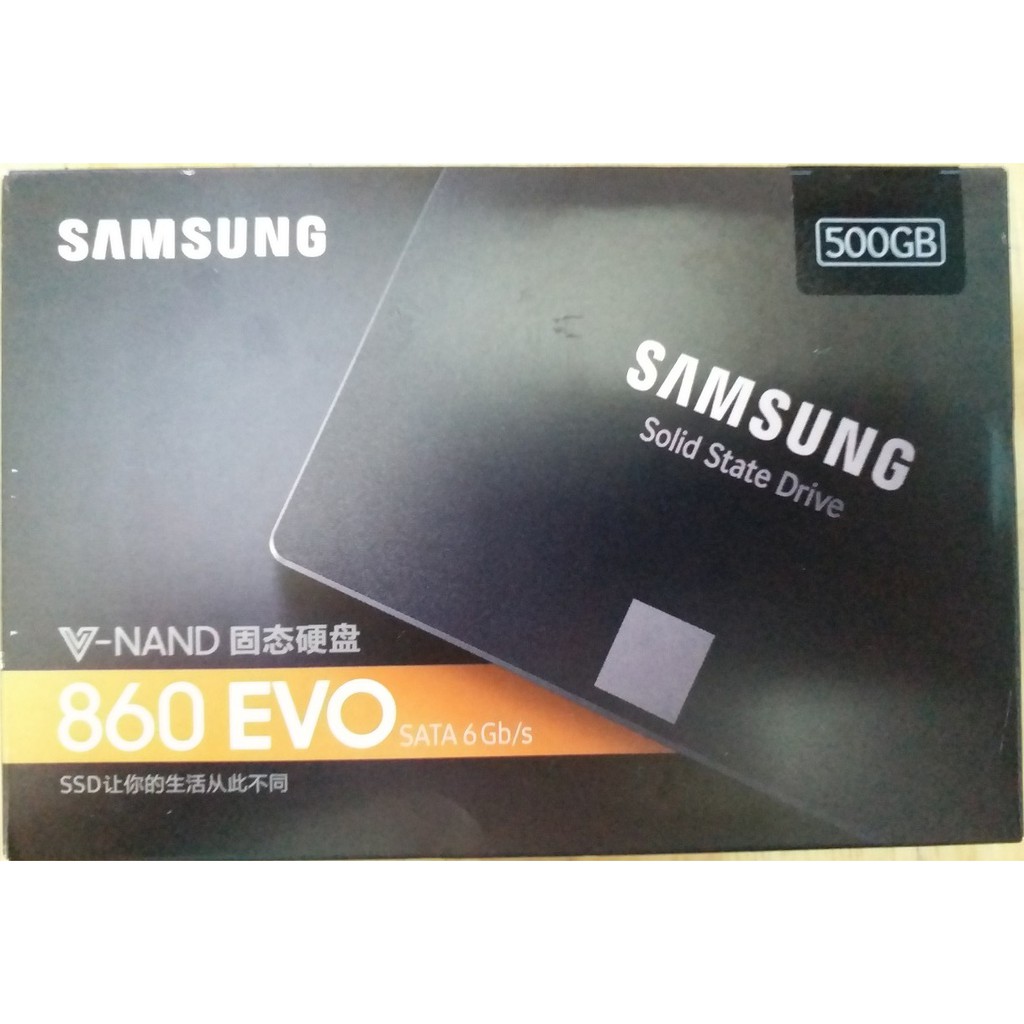 Ổ cứng SSD Samsung 860 Evo 500GB 2.5-Inch SATA III - box Hoa (Đen)