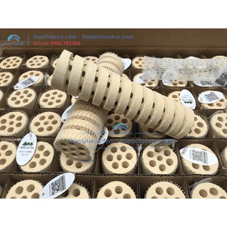 Sứ Củ Sen Mountain Tree kích thước 16*4.2cm (Sứ lọc, vật liệu lọc cao cấp cho bể cá cảnh, hồ cá koi, hồ cá rồng)