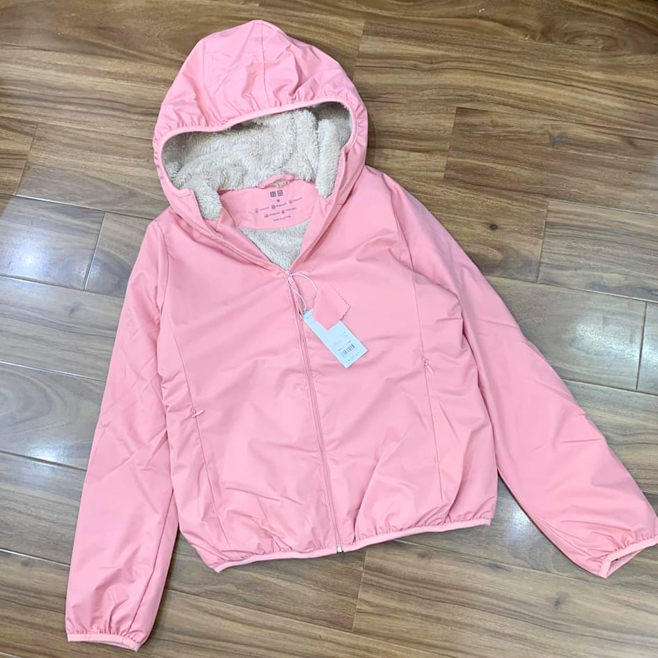 Áo khoác gió nữ lót lông THE MEI - áo khoác gió nữ VNXK 2 lớp lót chất gió tráng bạc, chống nước,chống gió, siêu ấm | BigBuy360 - bigbuy360.vn