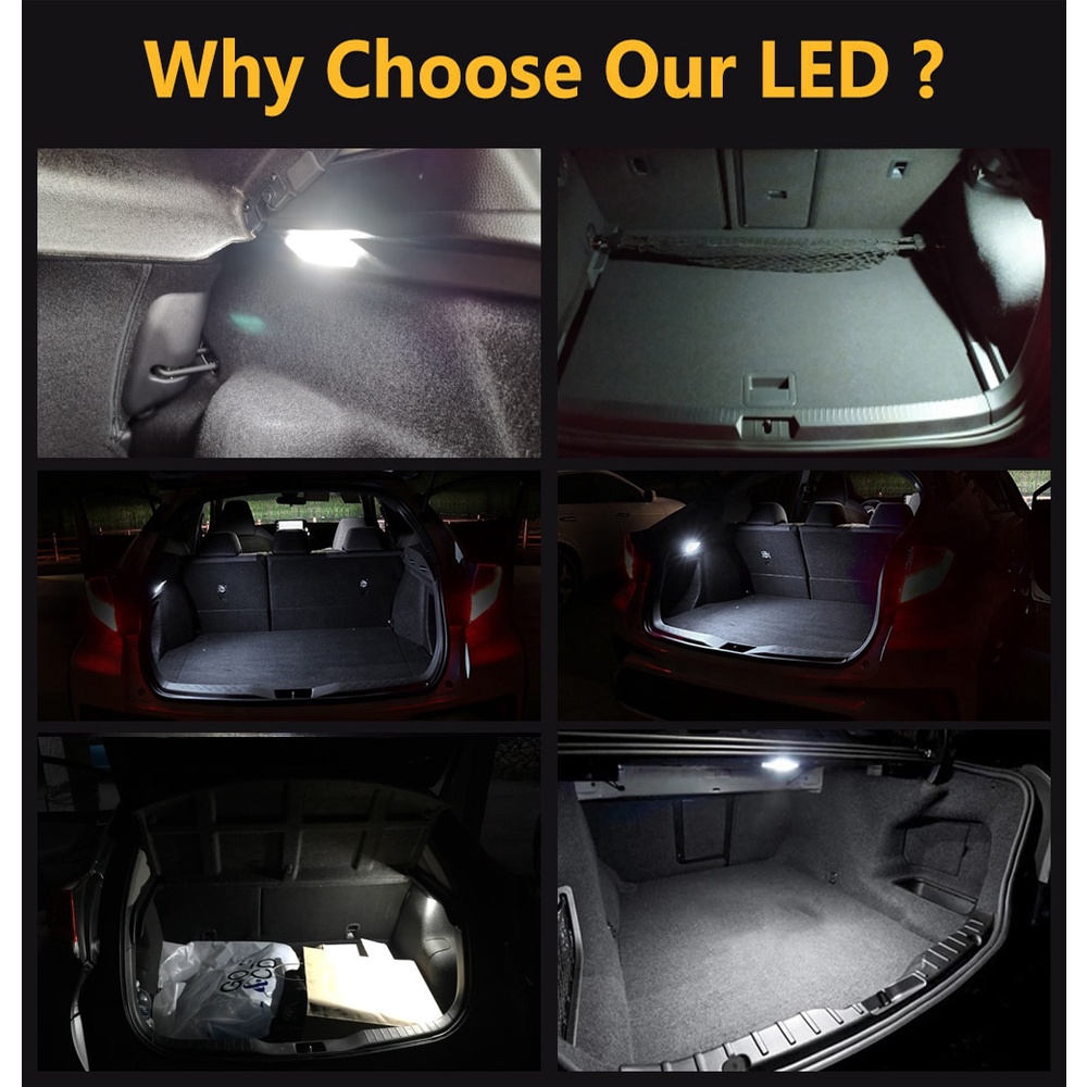 Đèn LED Gắn Cốp Xe Hơi Honda Civic Accord City CR-Z CR-V Jazz Fit Crosstour FR-V HR-V Insight