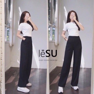 QUẦN ỐNG RỘNG KHOÁ SƯỜN SIÊU HOT