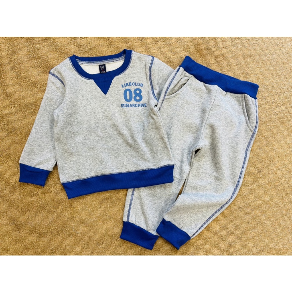 [1-6y] Bộ nỉ bông GAP bé trai siêu xịn size 1-6 tuổi