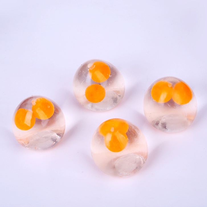 Đồ chơi hình quả trứng 2 lòng bóp xả stress gudetama squishy