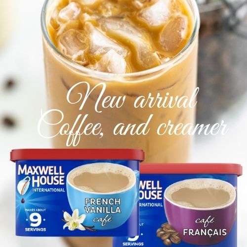 Bột cà phê sữa kiêm coffee mate Maxwell (hàng Mỹ chính hãng)