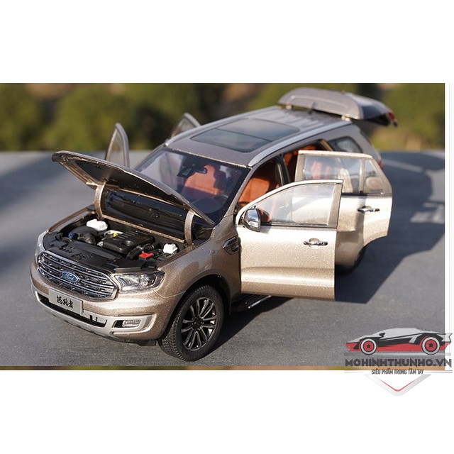 Xe mô hình Ford Everest 2019, tỉ lệ 1:18, Dealer