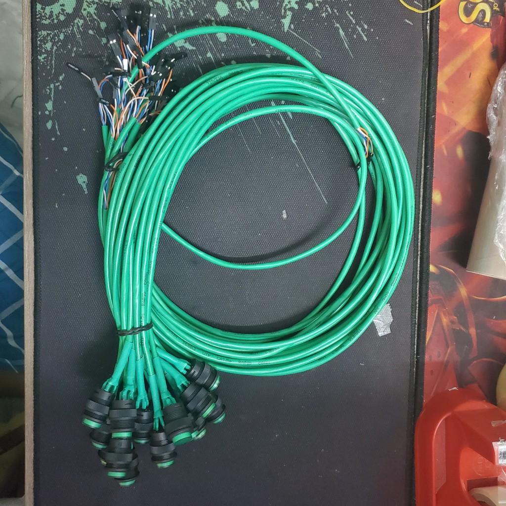 NÚT NGUỒN PC CÓ ĐÈN LED - Loại tốt có bọc cao su chống chạm, cháy, tăng độ bền