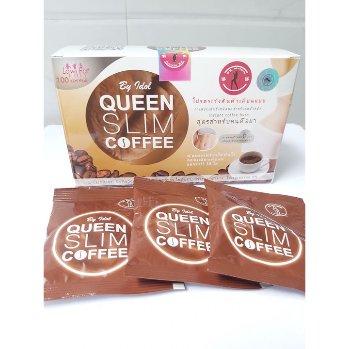 Cafe Cà Phê Giảm Cân Idol Slim Coffee 15g x 10 gói - Nhập Khẩu Thái Lan