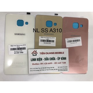 Nắp lưng Samsung A310 (đen, trắng, hồng, vàng)