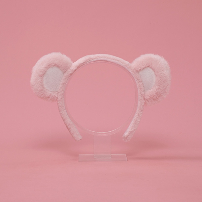 Băng Đô Tai Gấu Bông Xinh Xắn Cho Nữ