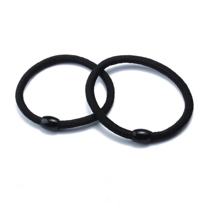 dây buộc tóc đen tco giãn thời trang sành điệu