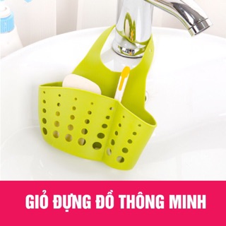 Giỏ nhựa treo đồ rửa bát ( nhựa lỗ)